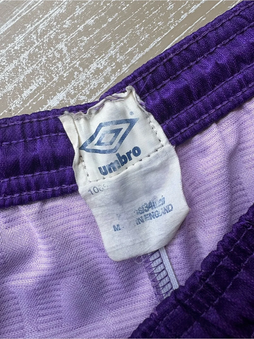 90s Scotland Vintage Umbro Men’s Purple Umbro Shorts